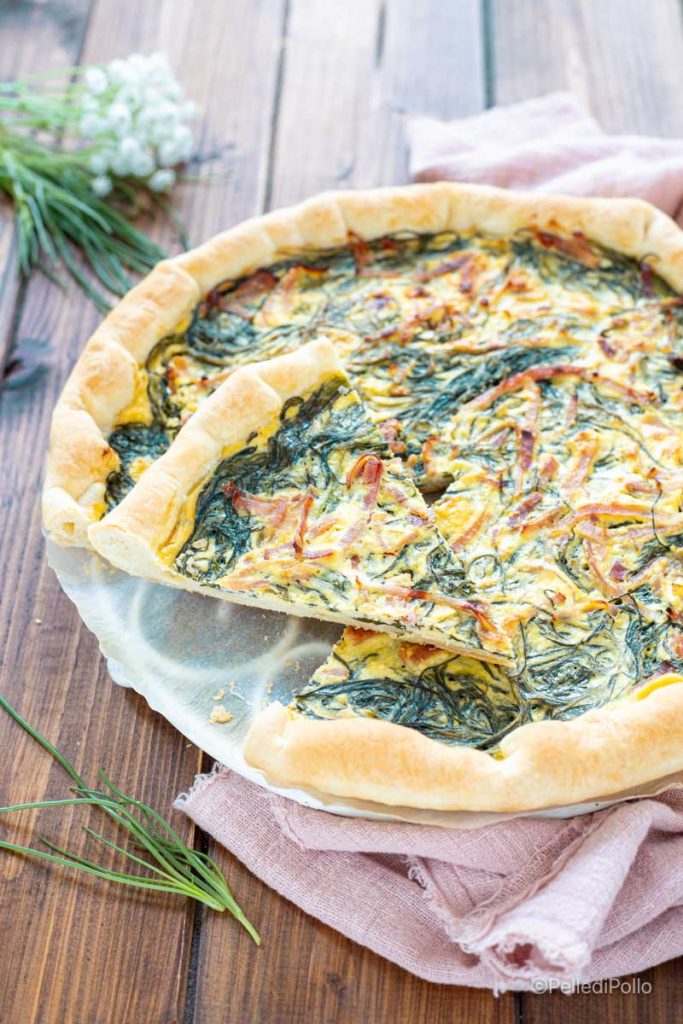 bladerdeegtaart met agretti