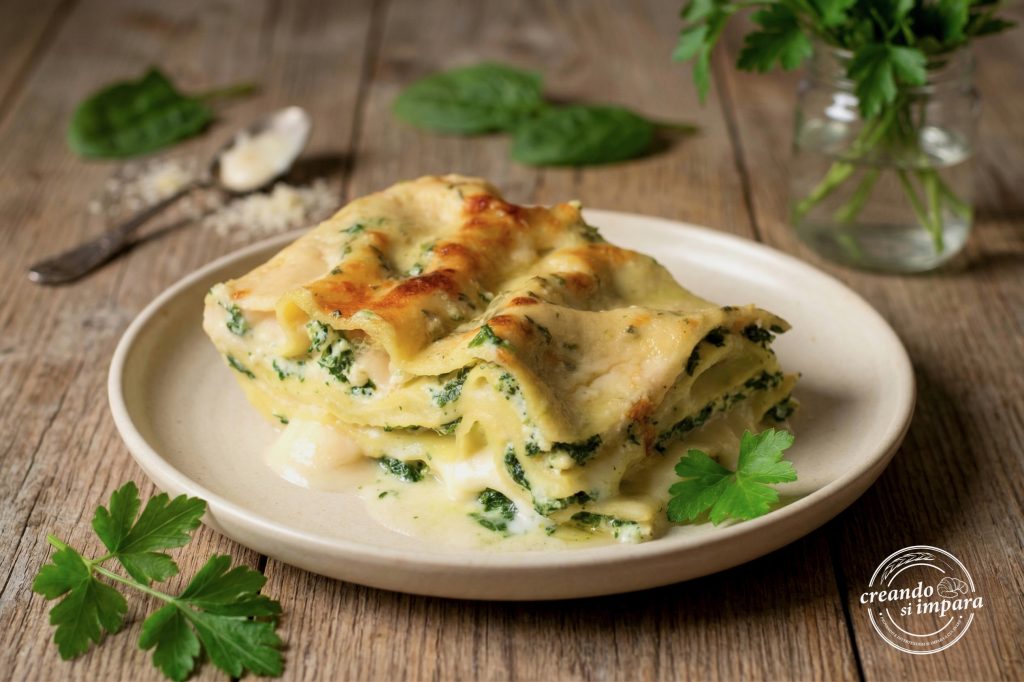 lasagne ricotta en spinazie