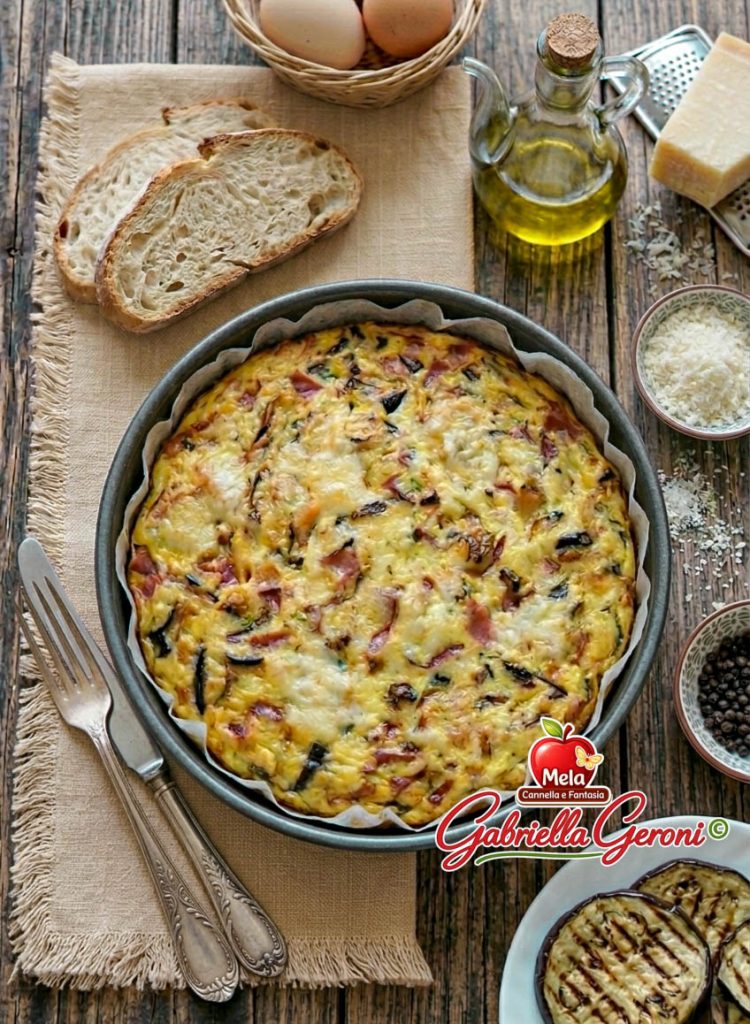 lichte frittata uit de oven