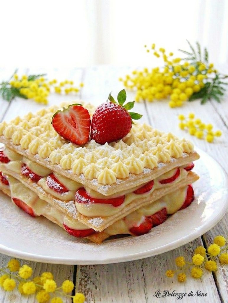 millefeuille mimosa