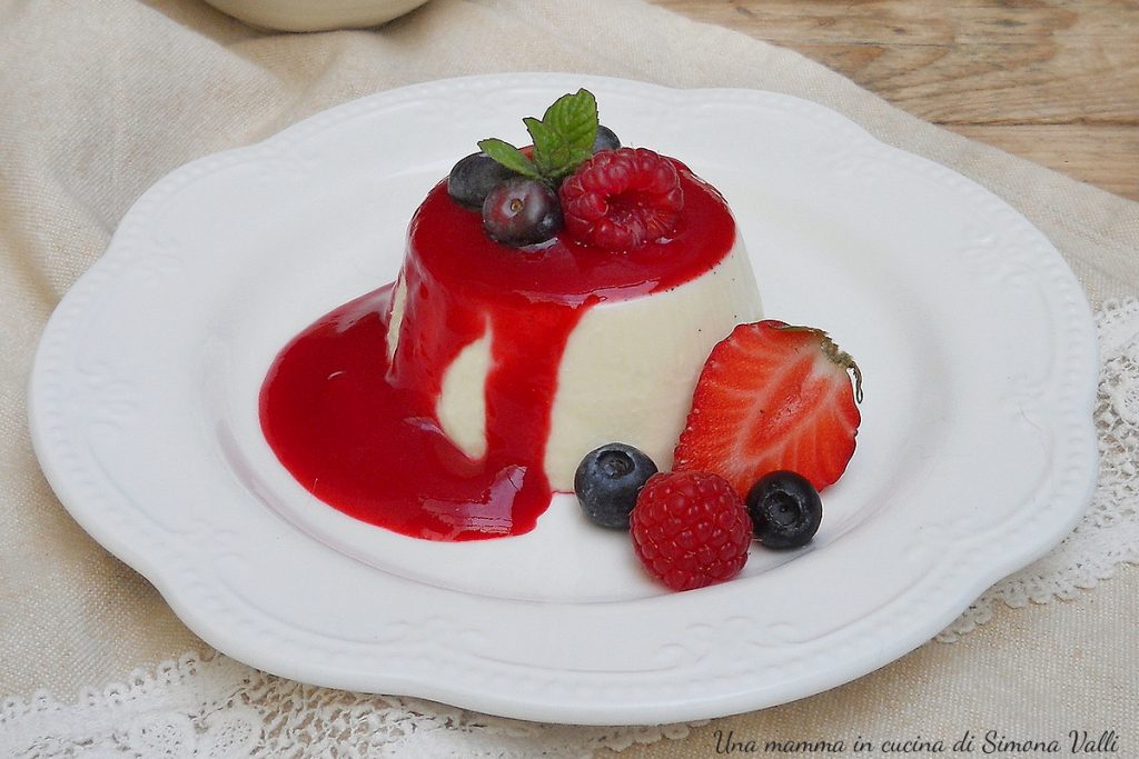 panna cotta horizontaal