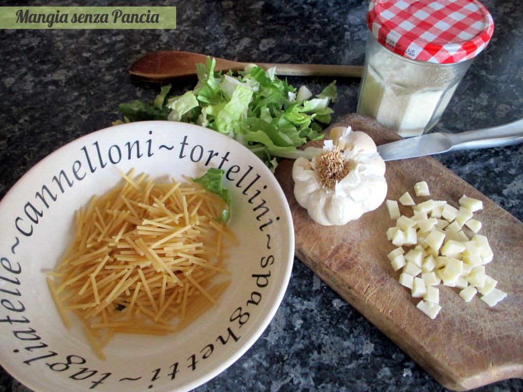 Pasta met escarole op Siciliaanse wijze, Mangia senza Pancia