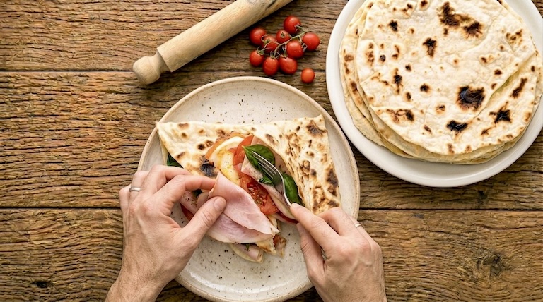 huisgemaakte piadina