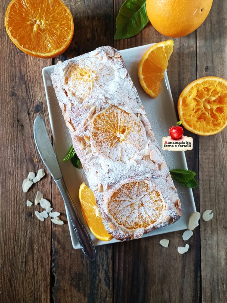 plumcake met sinaasappel geheel annamaria tussen oven en fornuis