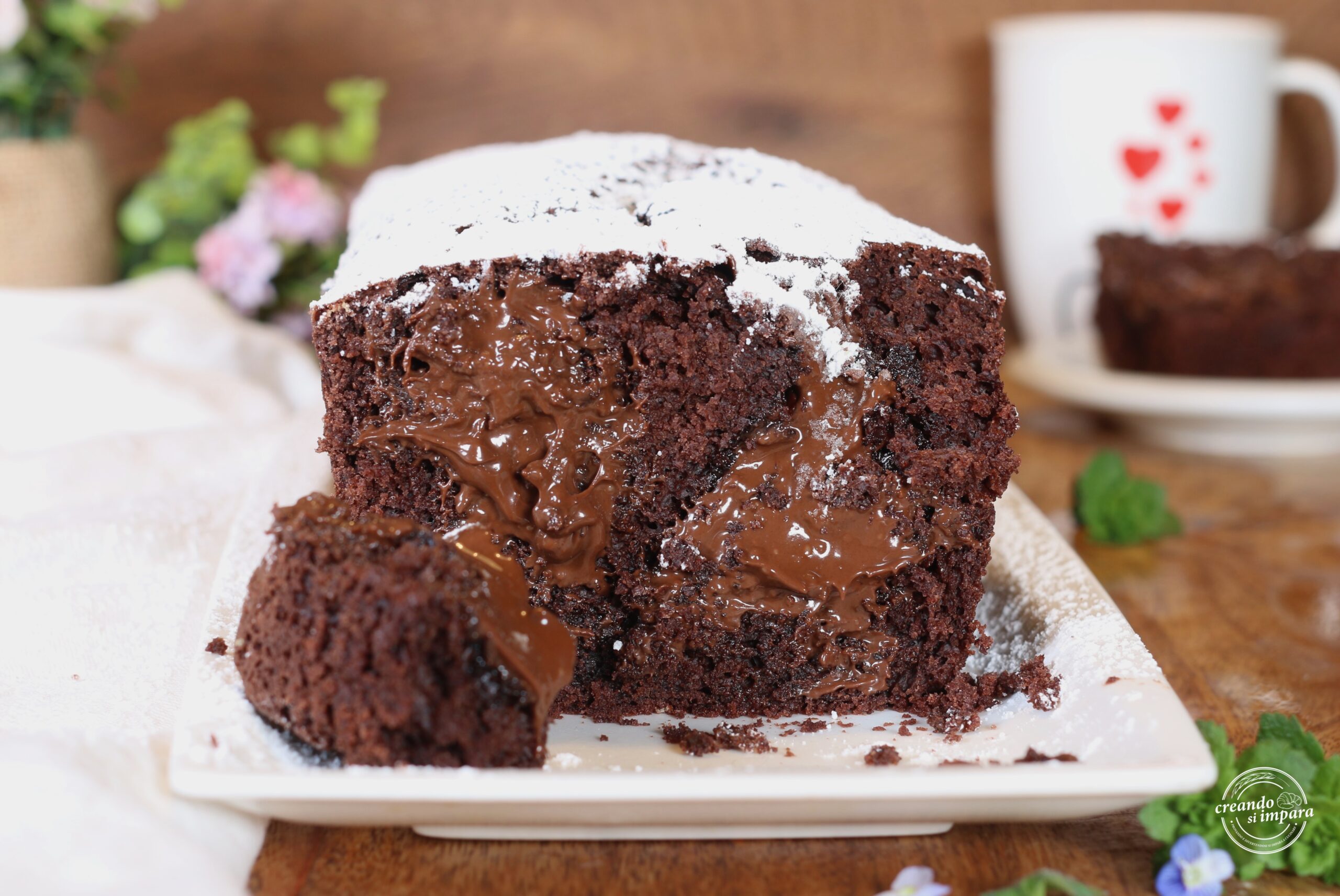 Zacht plumcake met Nutella: het heerlijke recept voor het ontbijt