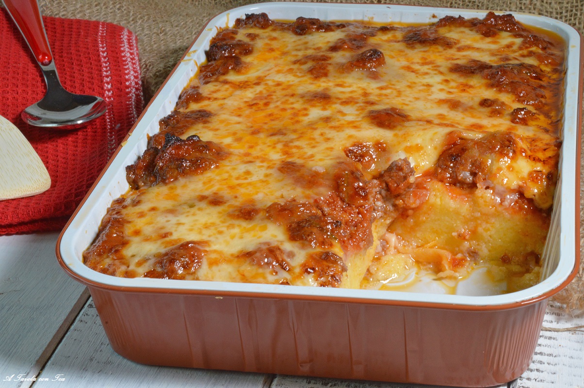GEGRATINEERDE POLENTA uit de OVEN