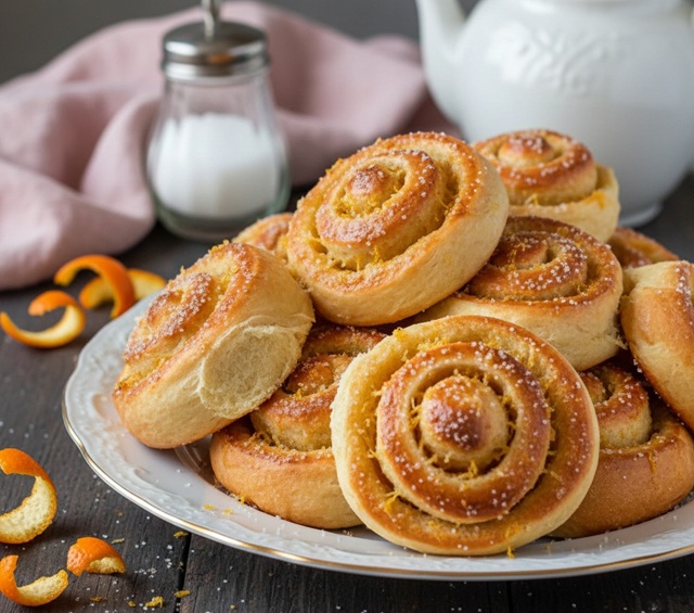 Sinaasappelrolletjes van Carnaval