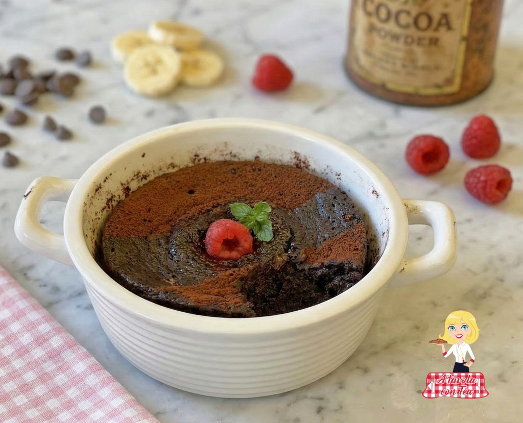 gemakkelijke chocolade-soufflé