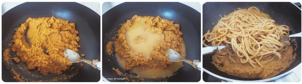 Spaghettoni in rustieke crème