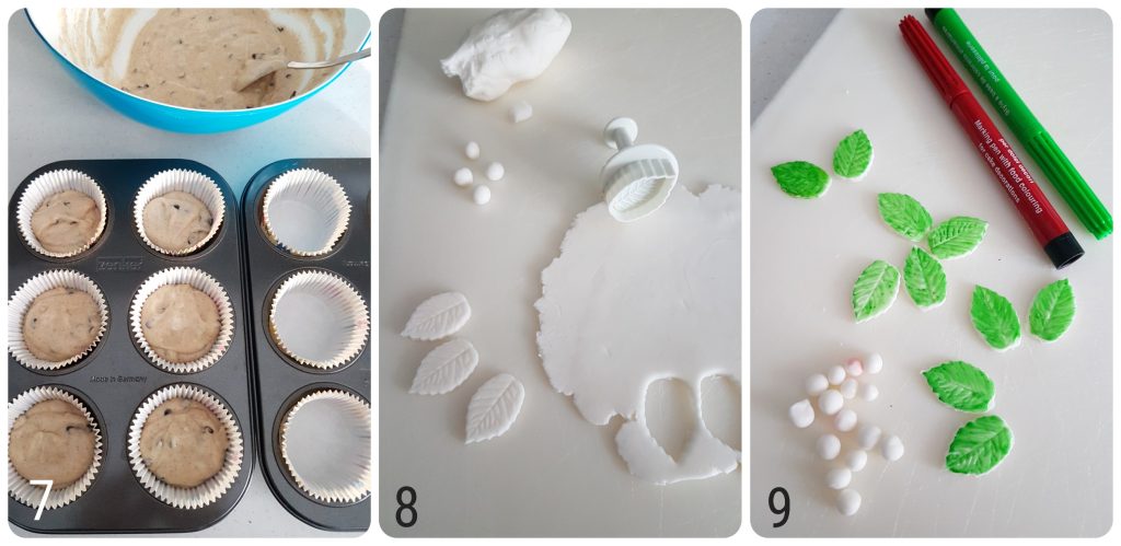 tortinetjes met kaneel en chocolade