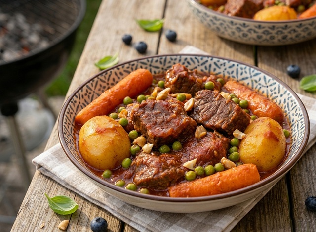 Stoofvlees met aardappelen in de Slow Cooker: het trucje voor vlees dat uit elkaar valt met een vork