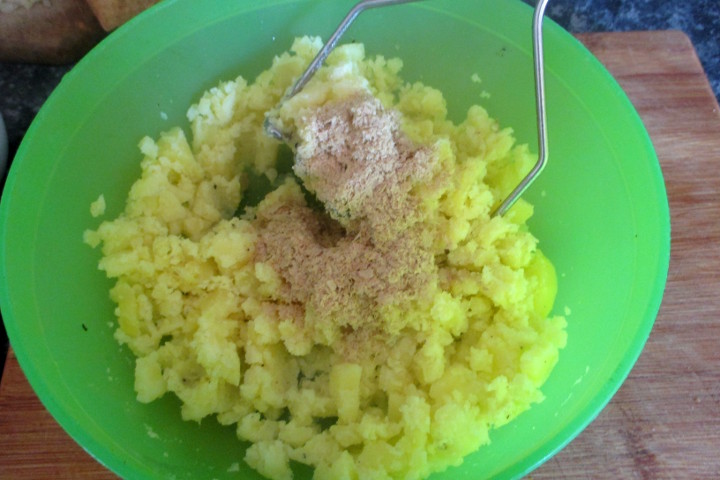 Voorbereiding vegan savooikoolrolletjes, Mangia senza Pancia