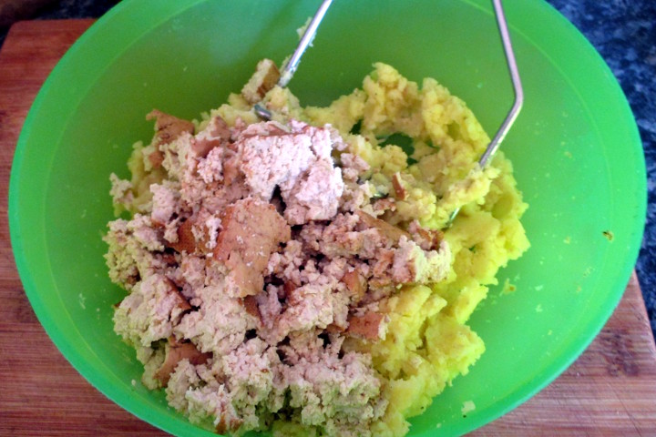 Voorbereiding vegan savooikoolrolletjes, Mangia senza Pancia