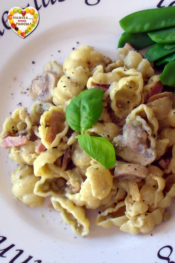 Gnocchetti in doperwtcrème, Mangia senza Pancia