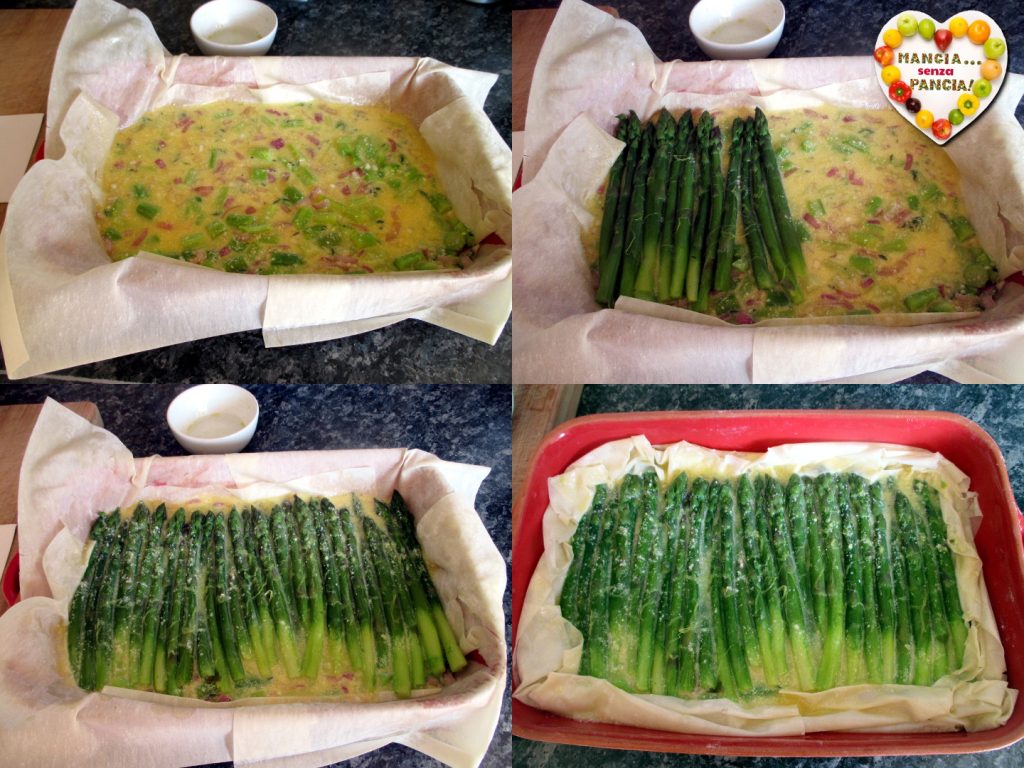 Lichte aspergequiche, Mangia senza Pancia